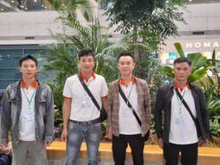 Chúc mừng Thuyền viên đã nhập cảnh Hàn Quốc thành công!